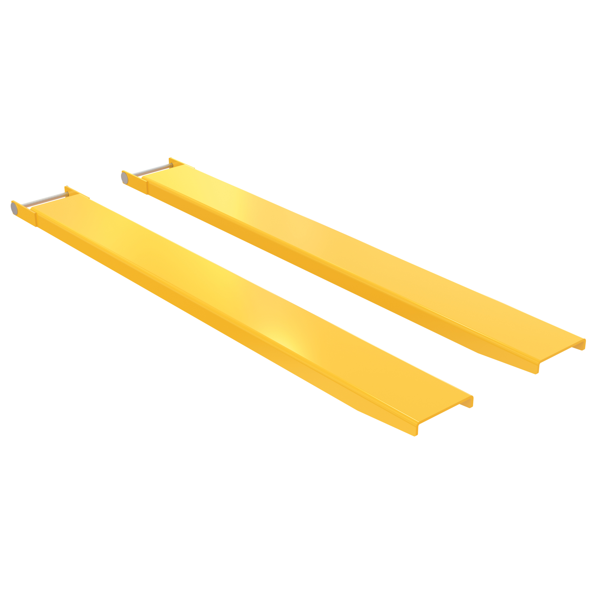 Vestil Pin Style Fork Extension - 8.5in. x 72in., 4000-Lb. Capacity, Steel, Model# FE-8-72-P